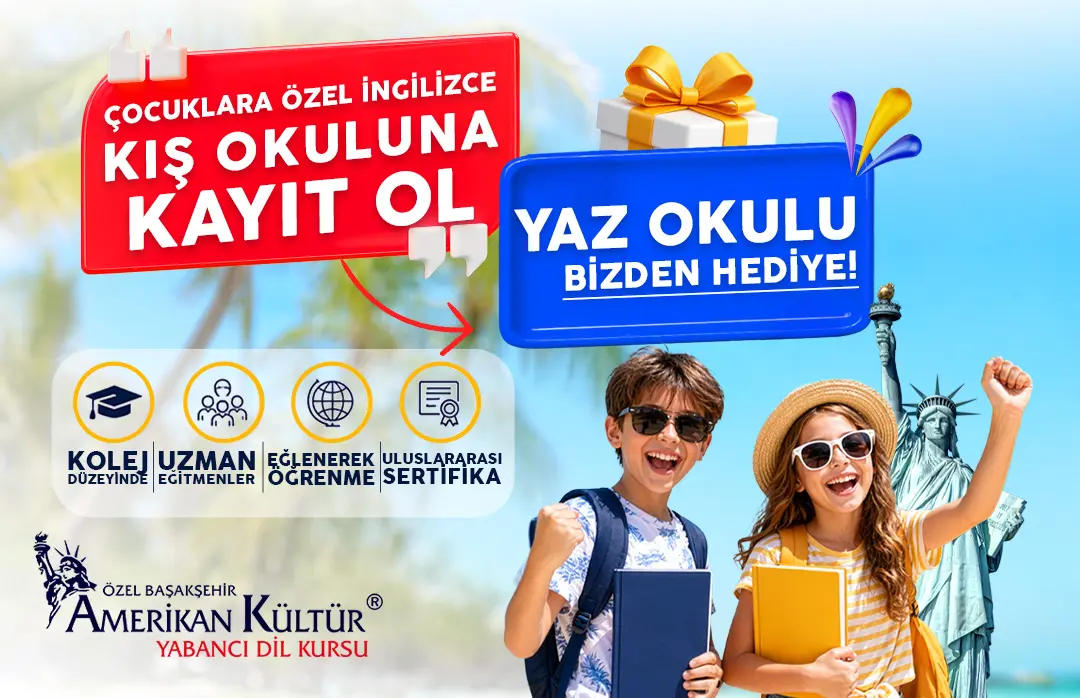 Çocuklara Özel İngilizce Kampanyası